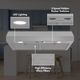 Broan® Glacier 1 Series 42" Stainless Steel Under Cabinet Range Hood-2