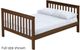 Crate Designs™ Furniture Brindle Full Tall Mission Lower Youth Bunk Bed-0