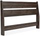 Signature Design by Ashley® Calverson Mocha Queen Panel Headboard-1