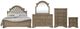 Liberty Furniture Magnolia Manor 5-Piece Taupe Mist/Weathered Bisque Queen Upholstered Bedroom Set-0