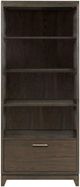 Riverside Furniture Rafferty Umber Drawer Bookcase-1