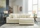 Signature Design by Ashley® Lindyn 2-Piece Ivory Right Arm Facing Sectional and Chaise-1