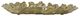A & B Home Gold Leaf Plate-2