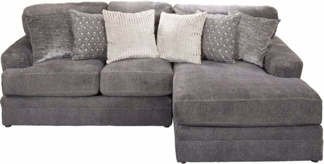 Jackson Furniture Mammoth 2-Piece Smoke Right-Arm Facing Loveseat Sectional and Chaise