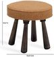 TOV Furniture Pookie Dark Brown/Golden Brown Accent Stool-2