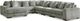 Signature Design by Ashley® Lindyn 6-Piece Fog Left-Arm Facing Sectional and Chaise-0