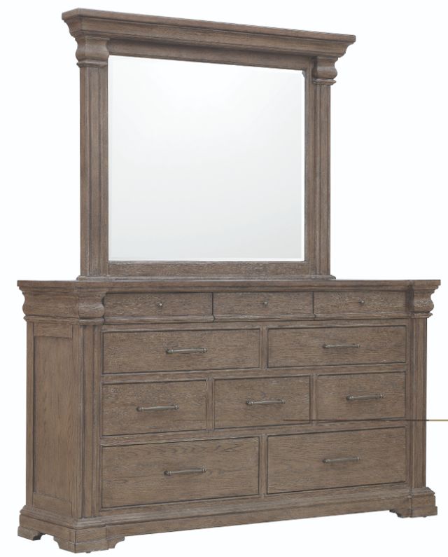 Pulaski™ Hickory Creek Natural Bark 10-Drawer Dresser-4