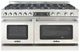 Capital Cooking™ Grand Chef 60" Stainless Steel Sealed Burner Pro Style Dual Fuel Range with Open Power Wok-0
