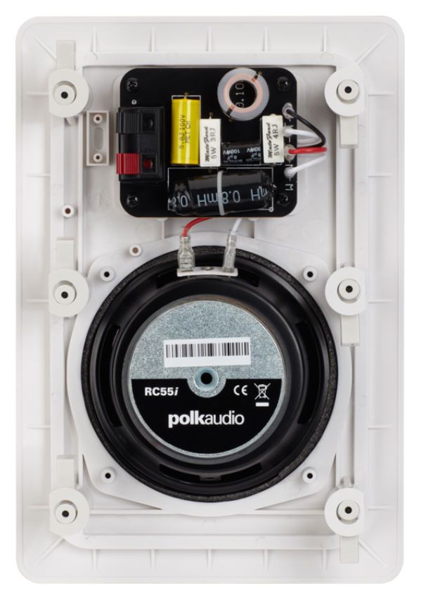 Polk Audio® RCi Series 5.25" Matte White In-Wall Speaker-1
