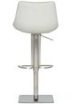 VIG Furniture Modrest Manning Light Gray Adjustable Stool-3