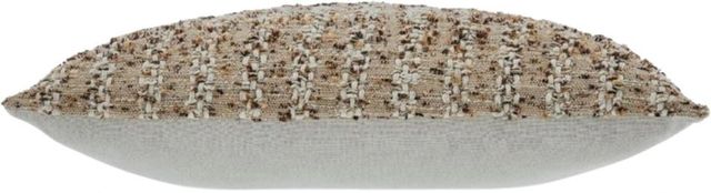 Signature Design by Ashley® Vorlane Brown/Tan/White Throw Pillow-2