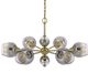 Cal® Lighting & Accessories Pendleton Antique Brass Chandelier-0