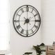 YHD Black Tower Wall Clock-1