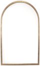 Uttermost® Vestry Antique Brass Arch Mirror-0