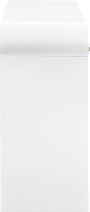Meridian Furniture Artisto White Console Table-3