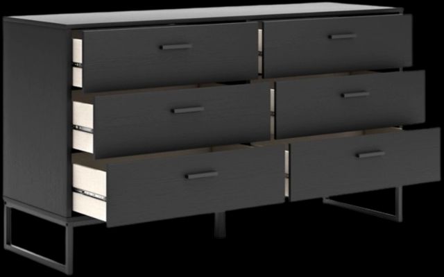 Signature Design by Ashley® Socalle Black Dresser-1