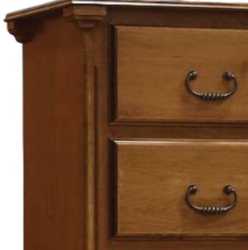 Wolfcraft Furniture Stonehaven Brown Lingerie Chest-1