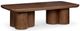 Bassett® Furniture Ogden Earthen Brown Cocktail Table-0