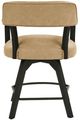 Steve Silver Co. Rylie Sand/Black Counter Captains Chair-4