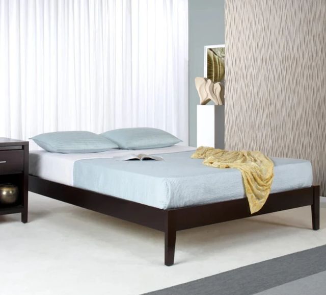 Modus Furniture Nevis Espresso Twin Simple Platform Bed-1