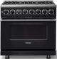 Viking® 7 Series 36" Onyx Pro Style Dual Fuel Range-0