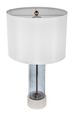 A & B Home Blue/White 14" Table Lamp-1