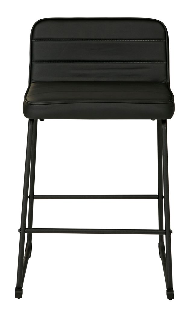 Signature Design by Ashley® Nerison Black Counter Stool-1