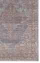 KAS Rugs Adele Gray Blush Medallion 5'x8' Area Rug-1