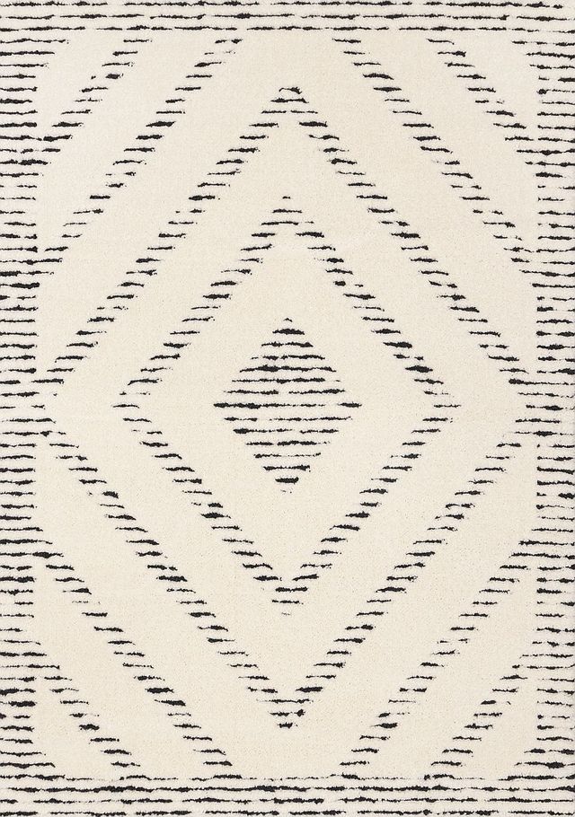 Kalora Interiors Talia Cream/Grey 5'x8' Style 3 Area Rug-0