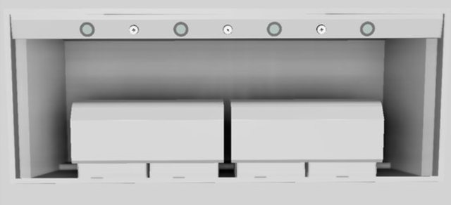 Vent-A-Hood® Designer Series 60" Stainless Steel Wall Mounted Range Hood-4