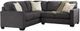 Signature Design by Ashley® Alenya 2-Piece Charcoal Sectional-0