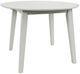 Jofran Inc. Simplicity Dove Gray Round Drop Leaf Dining Table-0