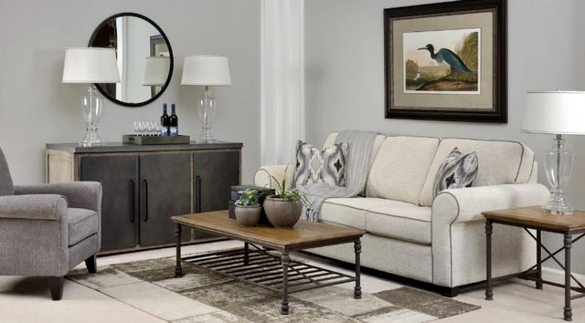 Decor-Rest® Furniture LTD Customizable 2179 Round Arm Sofa-3