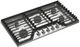 Whirlpool® 36" Stainless Steel Gas Cooktop-1