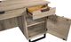 aspenhome® Harper Point Bleached Khaki Credenza Desk-3