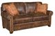 King Hickory Customizable Bentley Leather Studio Sofa-0