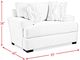Elements International Fentasy Silver Chair-2