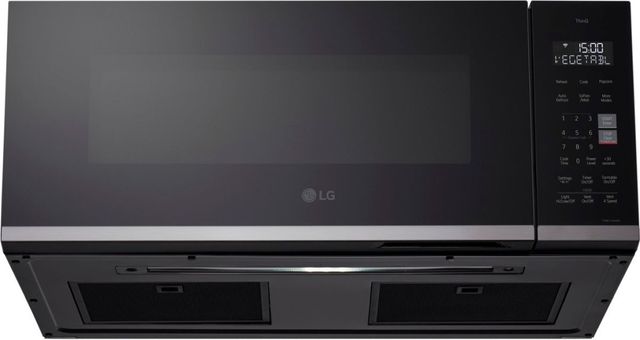 LG 1.3 Cu. Ft. PrintProof® Stainless Steel Over The Range Microwave-3