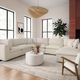TOV Furniture Cali 7-Piece Natural Modular Sectional and Large Chaise-1