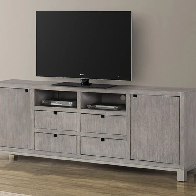 Legends Home Pacific Heights Melbourne Grey 84" TV Console-0