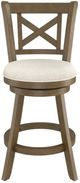 HH2 Home Hamlin Brush Gray Counter Stool-1