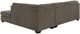 Signature Design by Ashley® Mahoney 2-Piece Chocolate Right-Arm Facing Full Sofa Sleeper Chaise Sectional-1