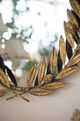 A & B Home Laurel Gold Wall Mirror-5