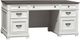 Liberty Furniture Allyson Park 3-Piece Charcoal/Wirebrushed White Desk Set-3