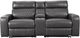 Signature Design by Ashley® Samperstone 3-Piece Gray Power Reclining Sectional Loveseat-1
