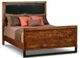Handstone Cumberland Double Bed With Fabric Headboard & 31” High Footboard-0