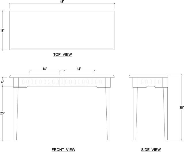Bramble Customizable Marisol Desk-1