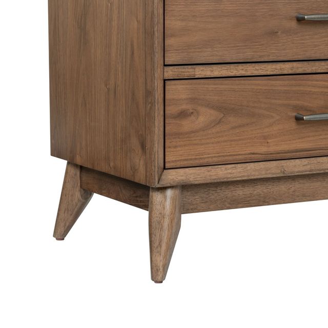 Liberty Furniture Century Modern Satin Walnut Nightstand-4