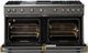 Viking® 5 Series 60" Damascus Gray Pro Style Gas (LP) Range with Brushed Brass Trim-1
