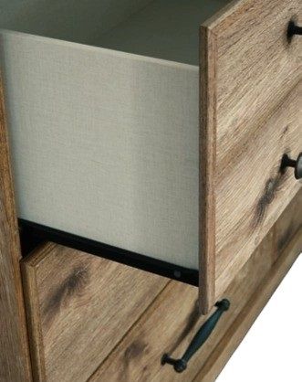 Signature Design by Ashley® Shurlee Light Brown Mirrored Dresser-1